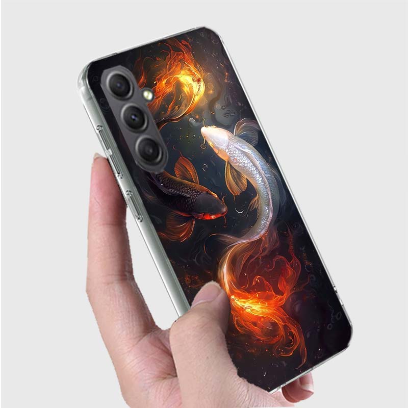 

Majestic Koi Fish Phone Case for Samsung A16 A26 A36 A56 A17 A37 A57 A07 A06 A02S A03 A04S A05S Galaxy Note 20 10 A50S A71 A51 A Samsung A56 5G