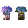 Fortnite T Shirt For Teens With 3d Print Summer Breathable Cotton Tee