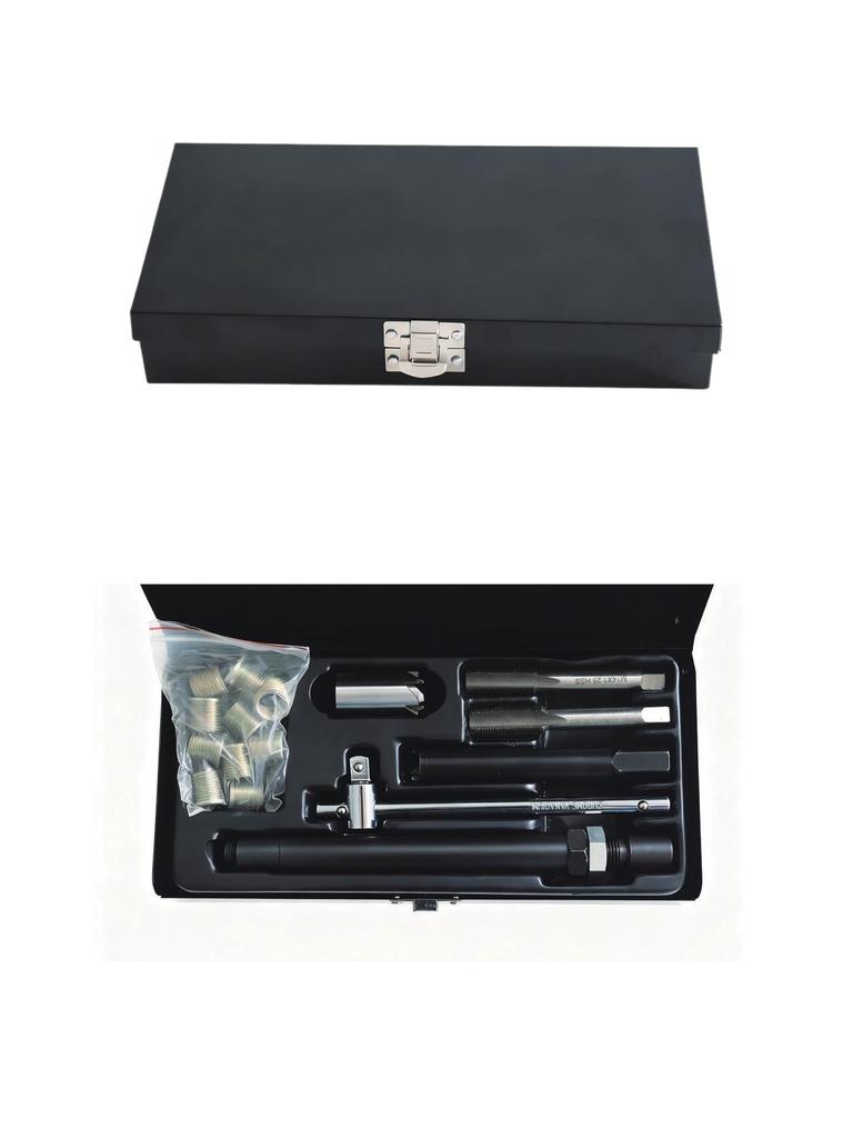 Car Spark Plug Thread Repair Kit - Tap & Tapping Tool