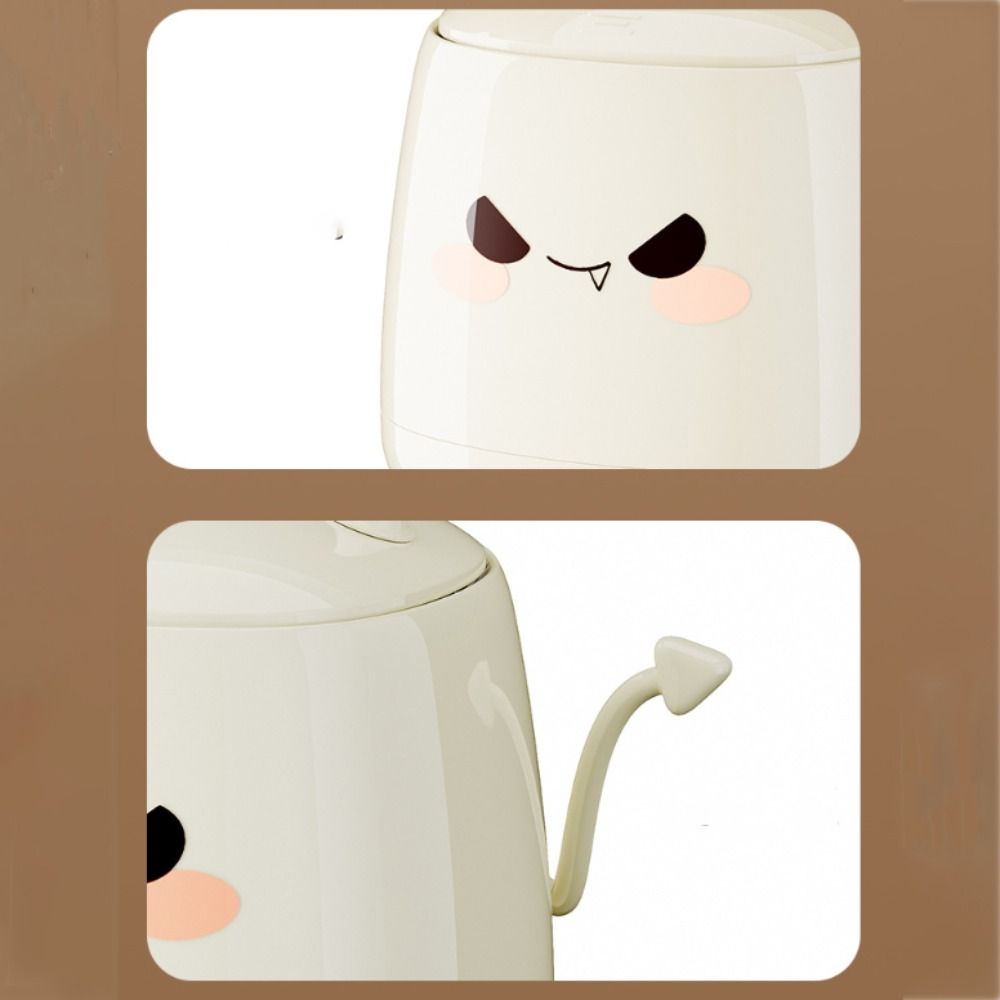 Simple Design Mini Trash Can Cartoon Dust Bin Stylish Desktop Trash Can Car