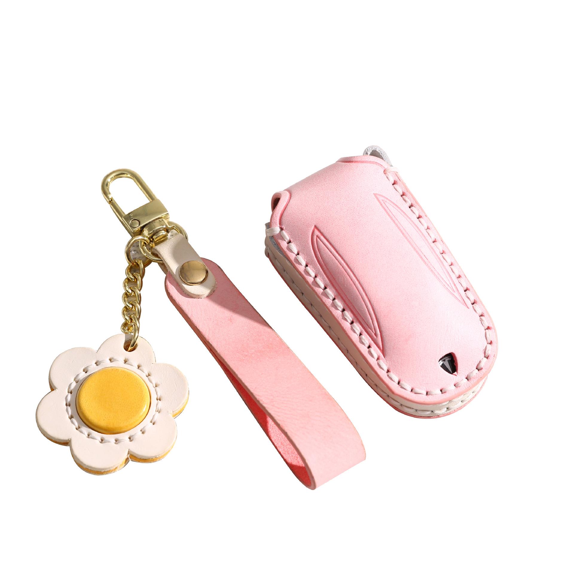 

Suitable for Tesla mode13made1Y S Key Case Female Leather Case Buckle