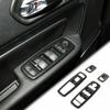 For Jeep Cherokee 2014- Carbon Fiber Interior Window Switch Panel Cover Trim
