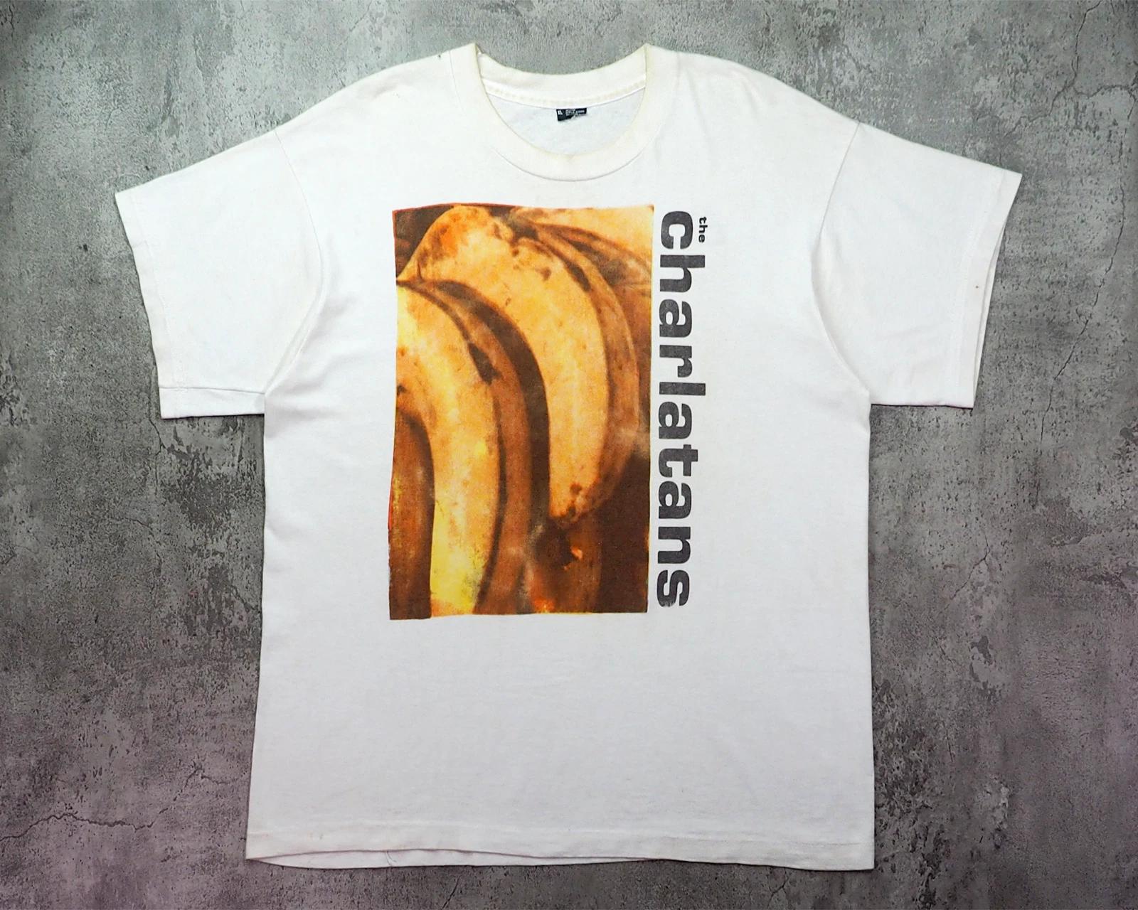 

Vintage 1992 The Charlatans Between 10th and 11th Tour Shirt Size XL 2XL