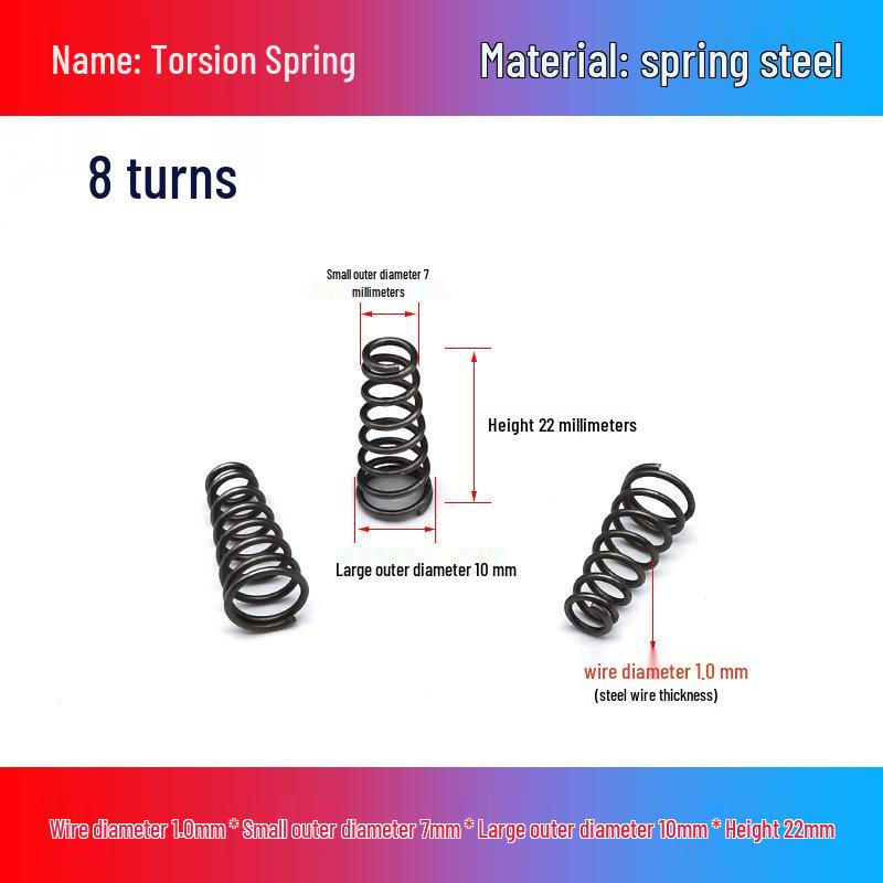 Stainless Steel Pagoda-Shaped Trapezoidal Compression Spring for Battery