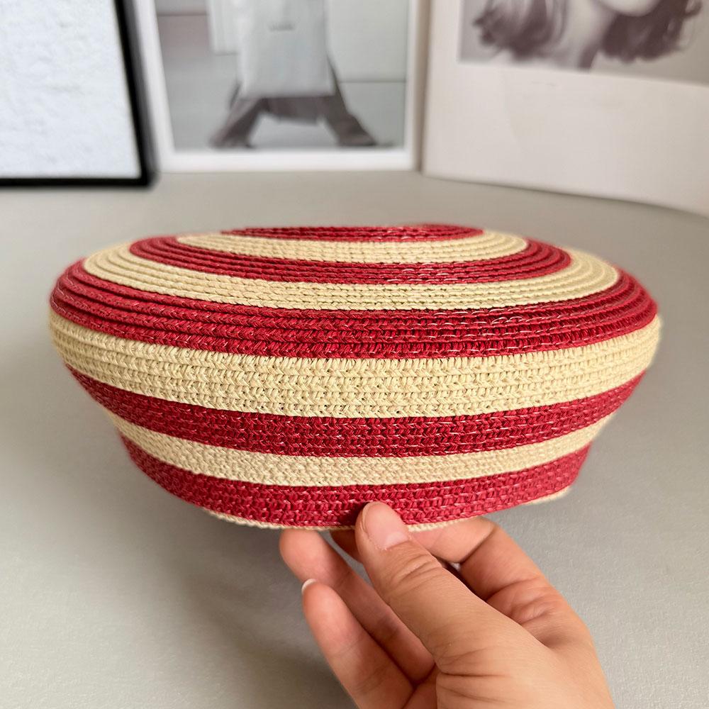 2026 New Retro Striped Dome Beret