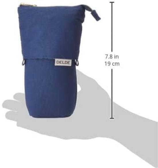 Sunstar Stationery Slim Delde Light S2288613 Pouch, Navy,
