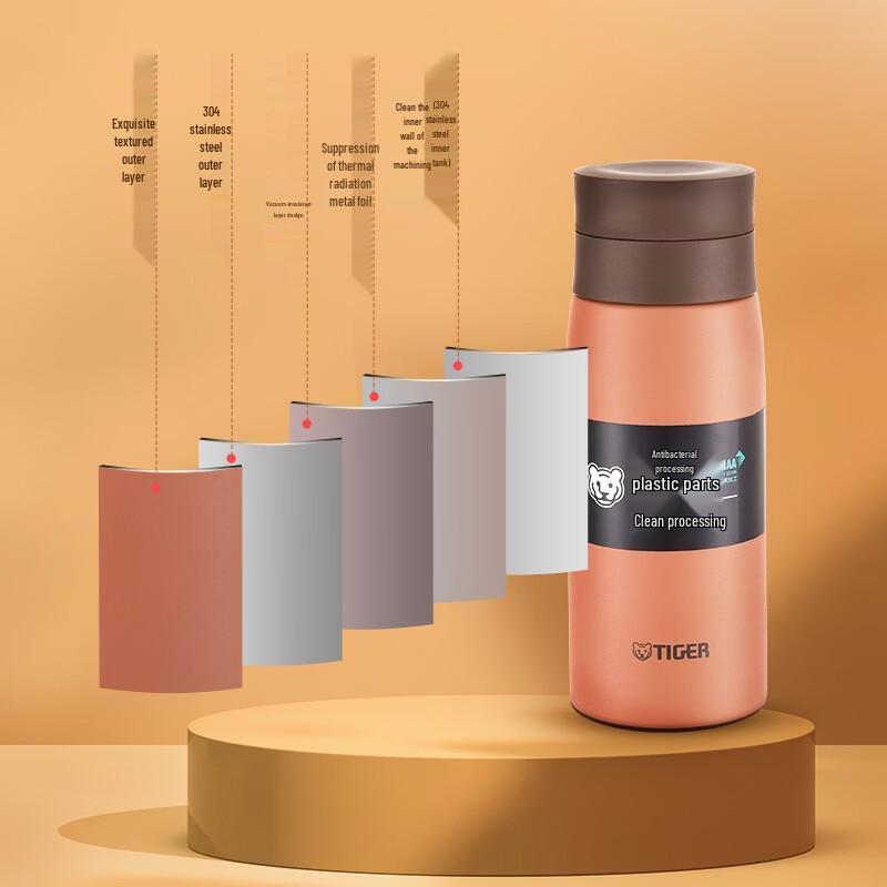 Tiger MCY-K035 Portable Stainless Steel Insulated Mug
