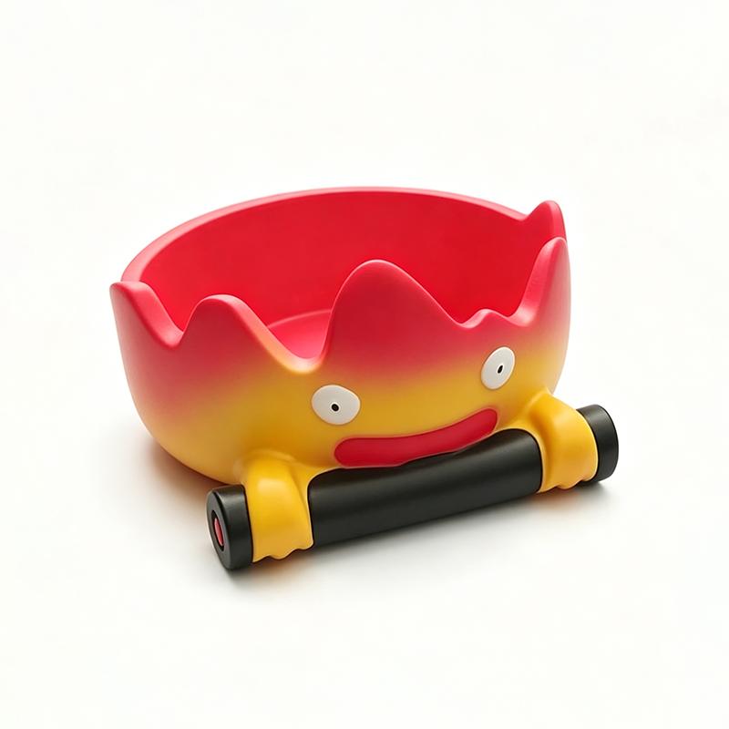 The Creative Flame-Shaped Ashtray Is Made Of Resin And Is Suitable For Home, Office And Household Tabletop Decorations