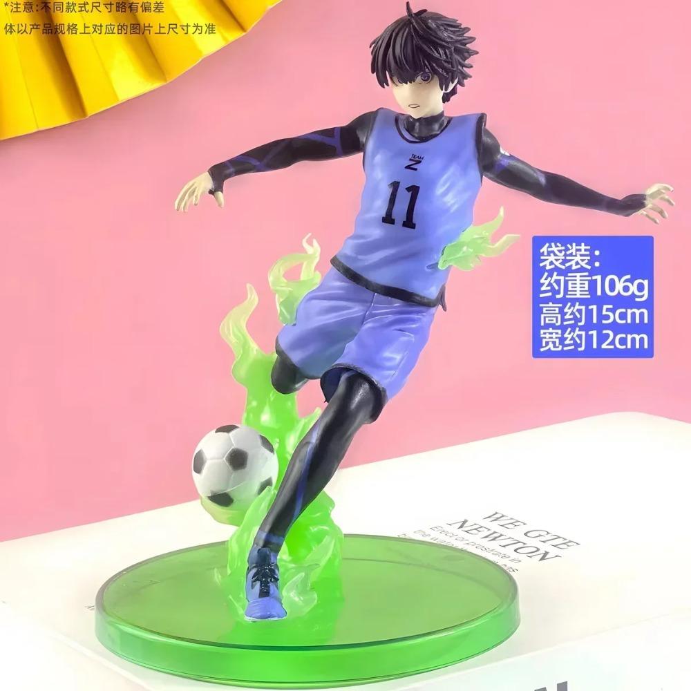 Panenka Postavy z Anime Blue Lock Isagi Yoichi Nagi Seishiro Bachira Megauru Mikage Reo Dětský Dárek Akční Model Postavy Hračka