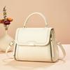 Handbag Women's bag Solid color shoulder messenger bag Versatile fashion simple mother bag