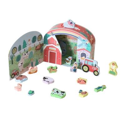 Juego de Granja de Madera para Niños Toy Life
