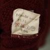 Yves Saint Laurent Wool Blend Long Sleeve Knit L Reddish Sweater Men's Used