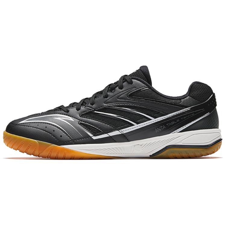 

Anta Wing Table Tennis Badminton Shock Absorbing Wear Resistant Non Slip Low Top Training Shoes Men sneaker Black Gray 412510961-3 41