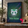 Custom Name Wigan Warriors 5D Diamond Painting Personalized Full Drill Diamond Art Kit Gift