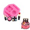 Lipstick Bottle Fondant Molds Cupcake Clay Chocolate Mold Cake Decorations Molds