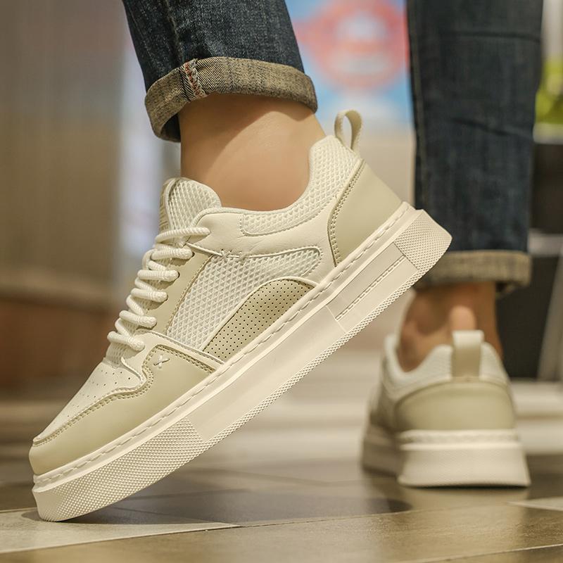 Fashion New high-quality men's casual sneaker trend Outdoor Wear-Resistant Trendy Non-Slip Casual Minimalist  Skateboard Male Sneaker