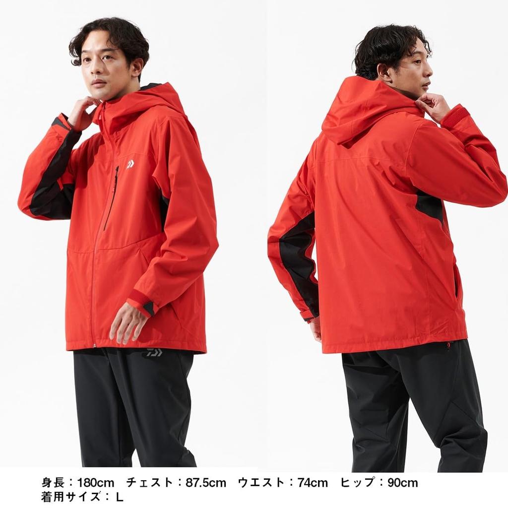 Daiwa Rain Jacket 25DR-3625J Red WM
