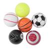 6pcs Golf Sports Training Balls Colorful Golf Practice Ball Gifts Set Various Balls Elements Novelty Golf Ball for Golf