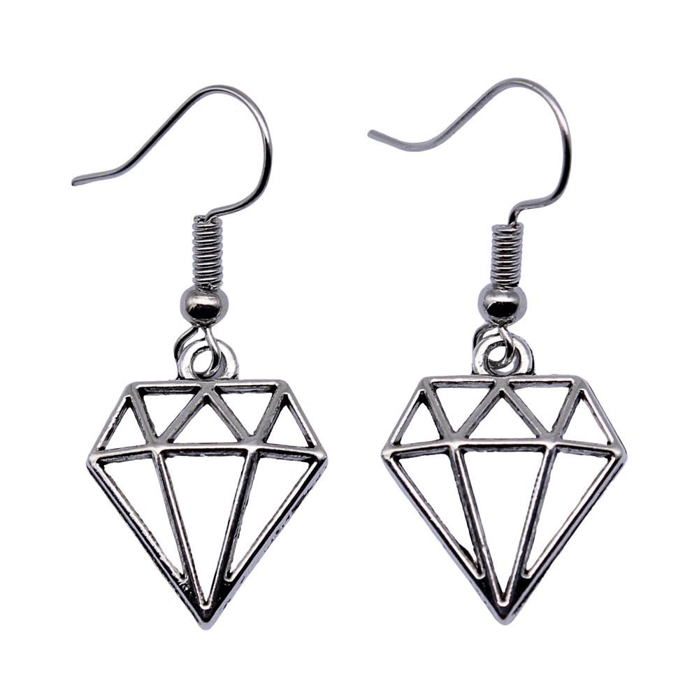 Drop & Dangle Earring Study Sports Minimalist Jewelry ComponentsEarring Size 18x19mm QE029