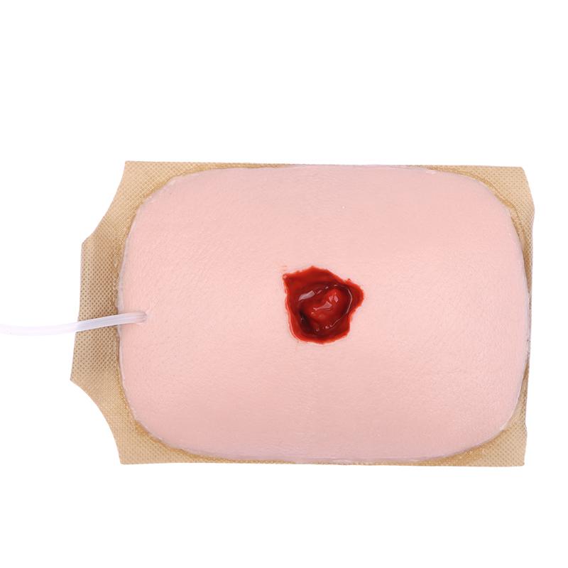 1 Set Wearable Gunshot Wound Packing Task Training Kit Haemostatic Wound Packing Trainer Dressing Teaching Tool one size
