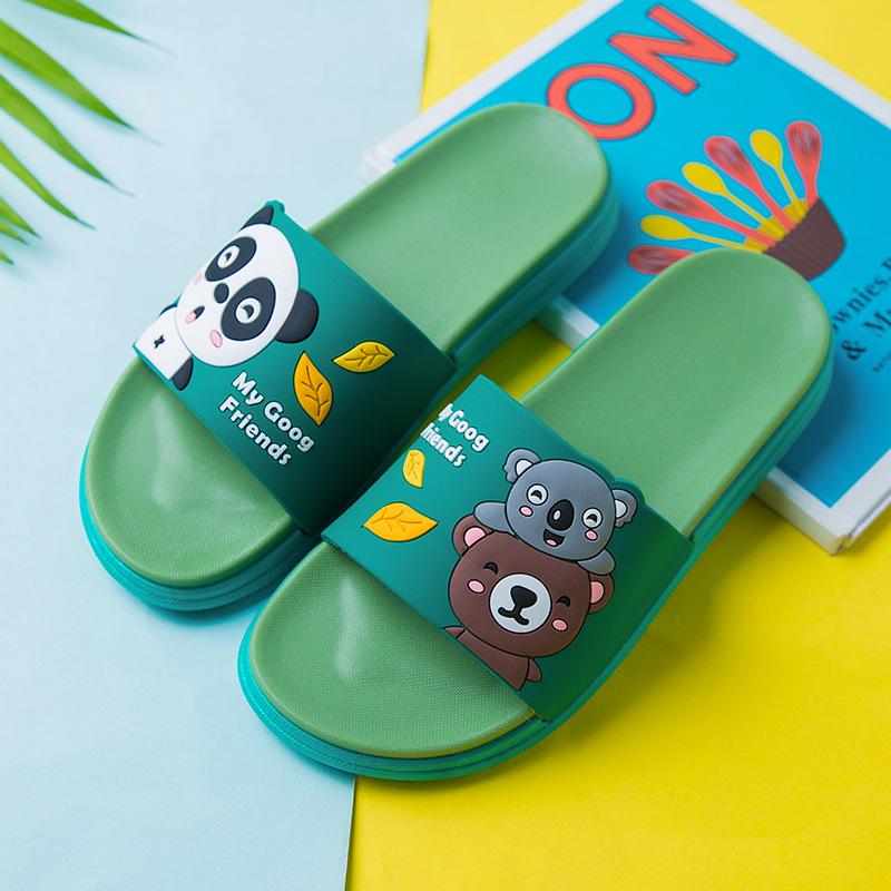 Summer cartoon slippers women wear outdoor bathroom bath home ladies indoor cute cool slippers
