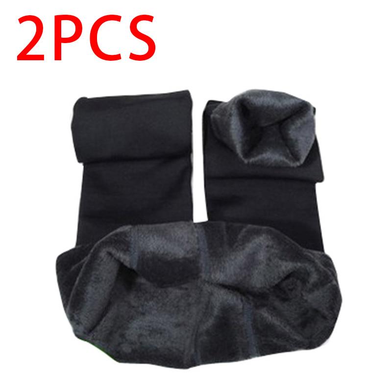 2 stücke viel Winter Leggings Frauen Plus Größe Hohe Taille Dicke Warme Samt Dünne Legging