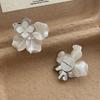 Metal Petal Flower Earrings Daily Casual Sweet Elegant Design Women Jewelry