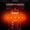 Road Bike Cycling Safety Warning Lamp Rechargeable Bike Tail Light Mountain Bike Rear Lights Cycling Safety Warning Lamp