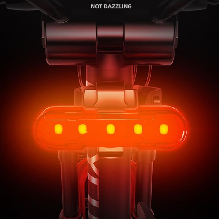 Road Bike Cycling Safety Warning Lamp Rechargeable Bike Tail Light Mountain Bike Rear Lights Cycling Safety Warning Lamp