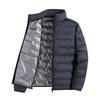 Herren Leichte Graphen Daunenjacke - 80% Weiße Entendaunen, Warm und Lässig