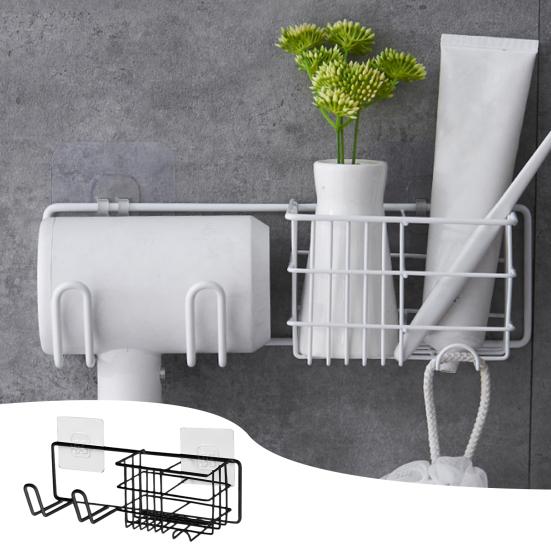 

Полка для фена, дырокол, свободное, влагостойкое хранение белый