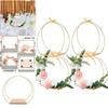 Metal Floral Wreath Base For Wedding Diy Decor And Event Planning