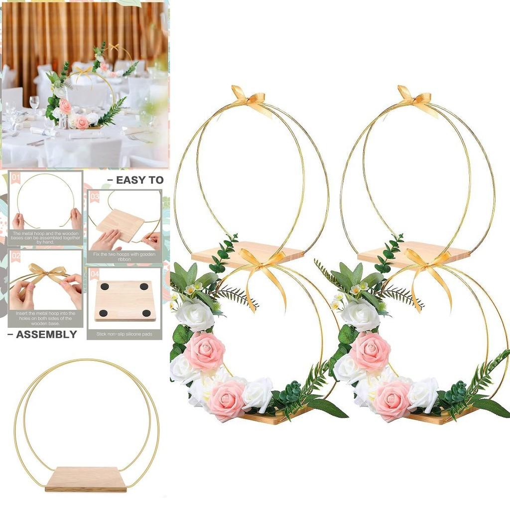 Metal Floral Wreath Base For Wedding Diy Decor And Event Planning