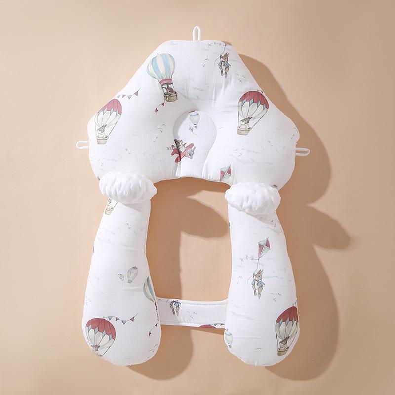 Anti-Flat Head Baby Pillow for Infants (0-12 Months) - Soothing, Shaping, Anti-Startle Pillow