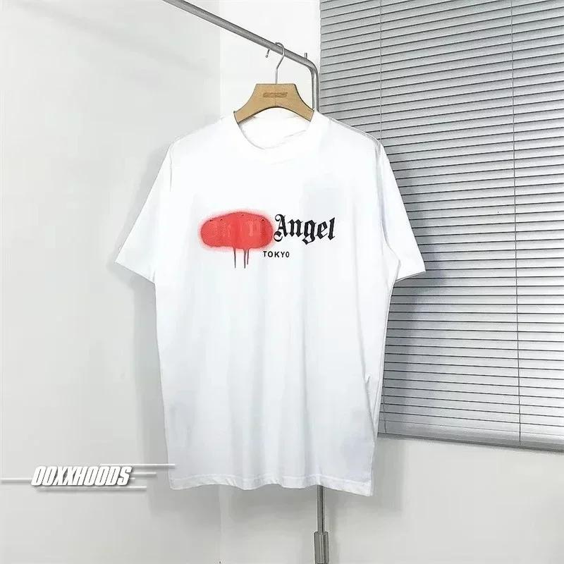 

Ретро Y2K Мужские и женские футболки Круглый вырез Короткий рукав Рубашка Харадзюку Мода Уличная одежда Баскетбол Пара Короткий рукав#Цвет(4) XXXXXL чёрный