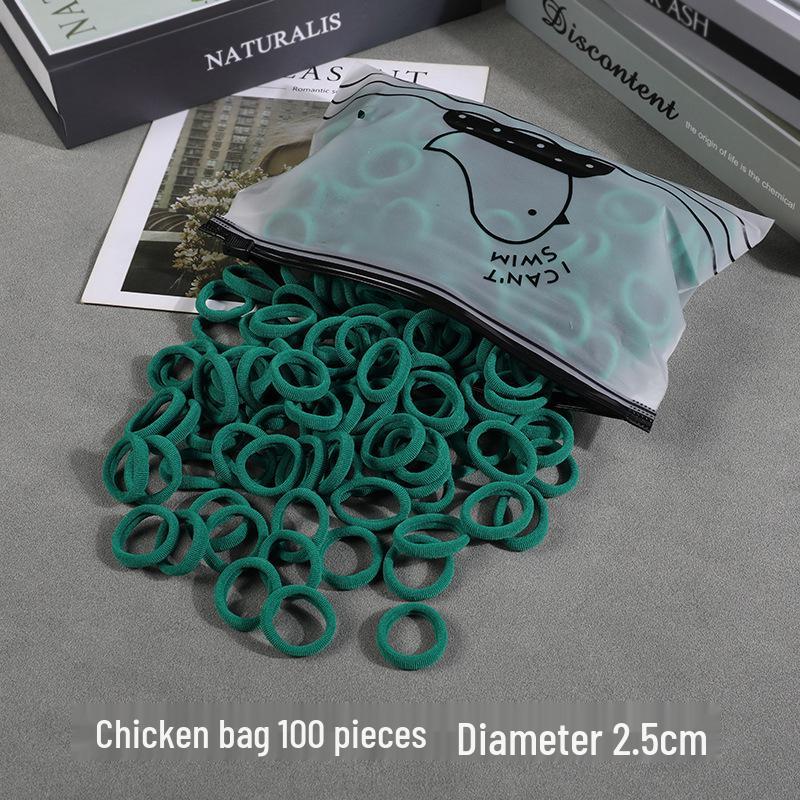 High-Elasticity Hair Ties for Girls - Gentle on Hair, Perfect for Children's Hairstyles