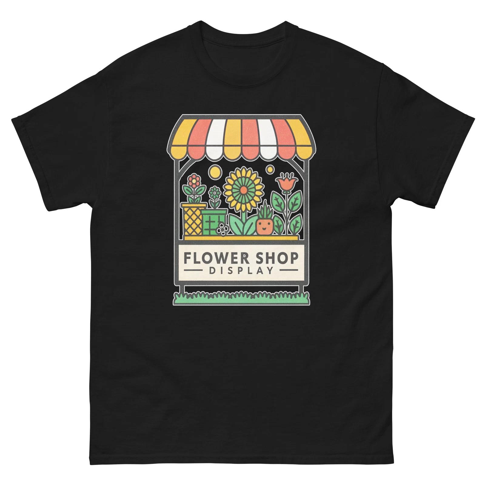 

Flower Shop Display Object Place Item Urban T-Shirt XL