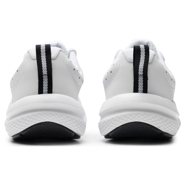 Under Armour Charged Assert 10 White Black Men Sneakers 3026175-104