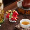 Desktop-Ornament Neujahrsmaskottchen Miniatur Chinesischer Stil Tierkreiszeichen-Ornamente Pferdefigur Bücherregal