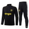 26/27 Season Spain Miami Marseille Training Top Long Sleeve Half Zip Tracksuit Kids Adult Football Jersey Fall Winter