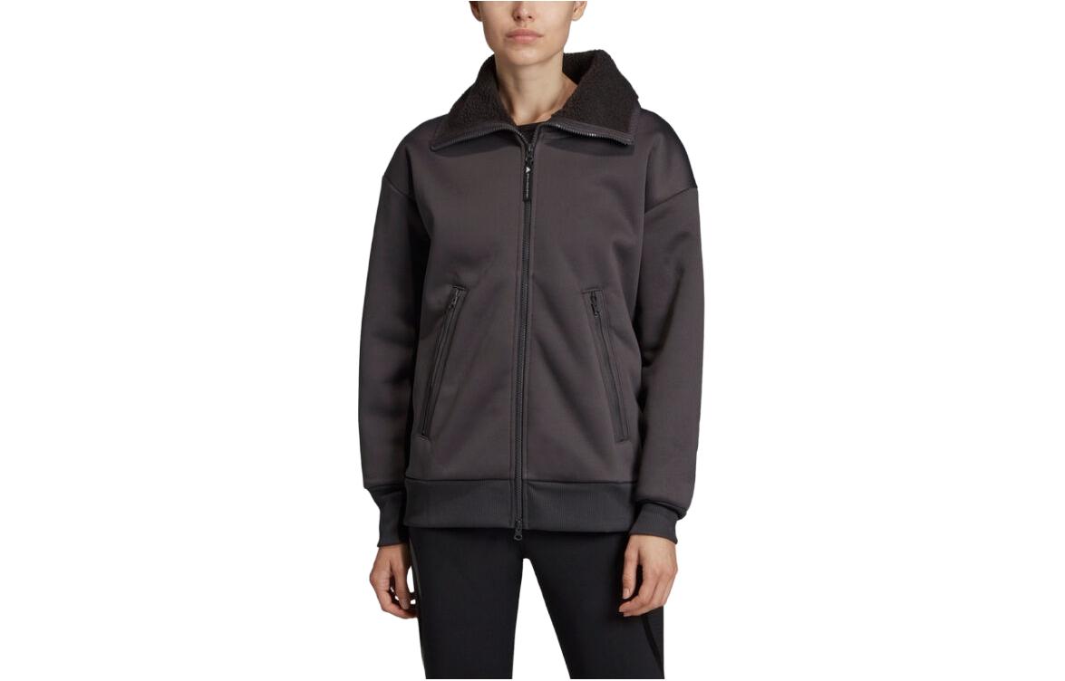 Adidas Jackets Women s Black Lapel Moderate Other FI7980 M