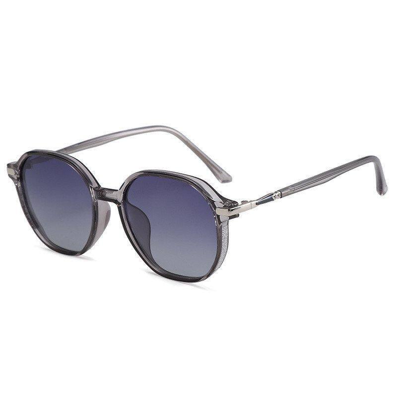 ins wind ultra-light small frame sunglasses women's high-end sense UV protection big face thin trend sunglasses