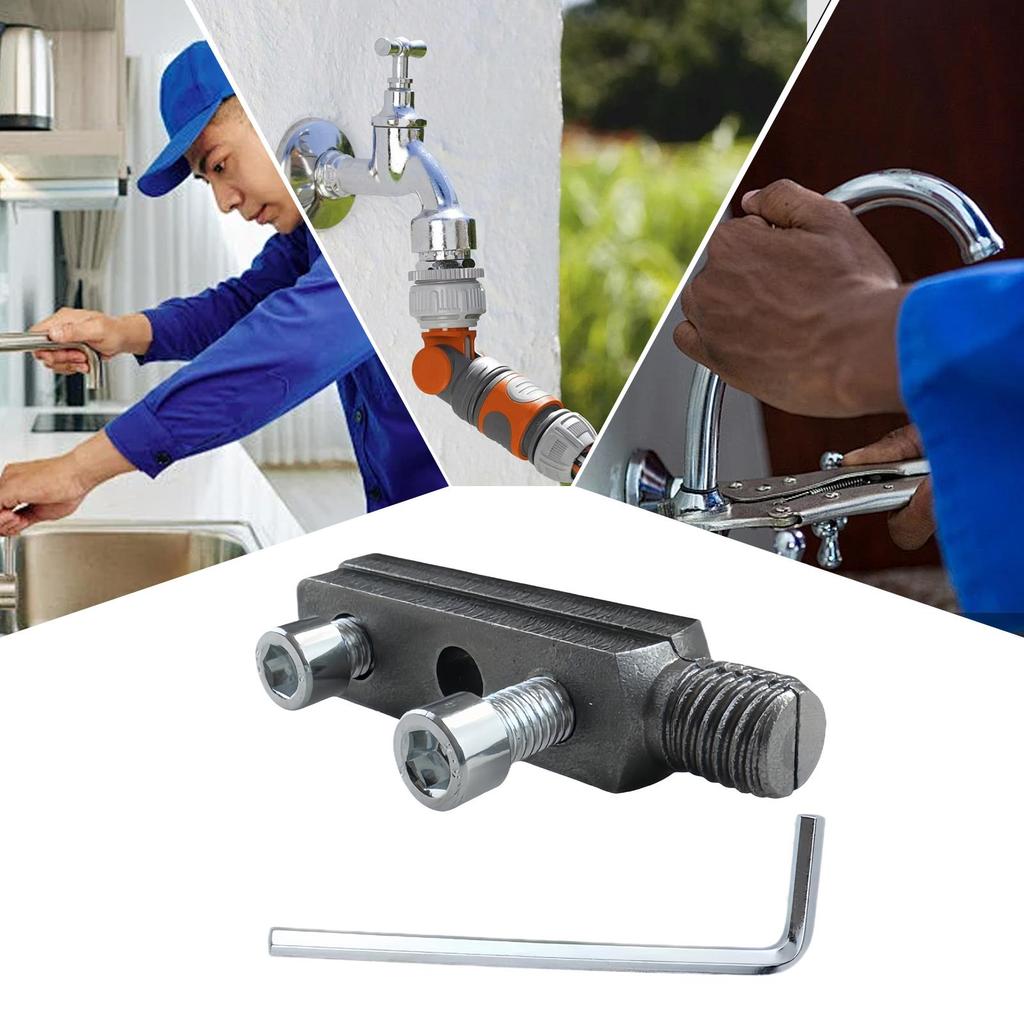Faucet Valve Screw Extractor Multifunctional Stripped Screw Extractor Damaged Bolt Removing Tool Toolbox Supplies for Tap Repair