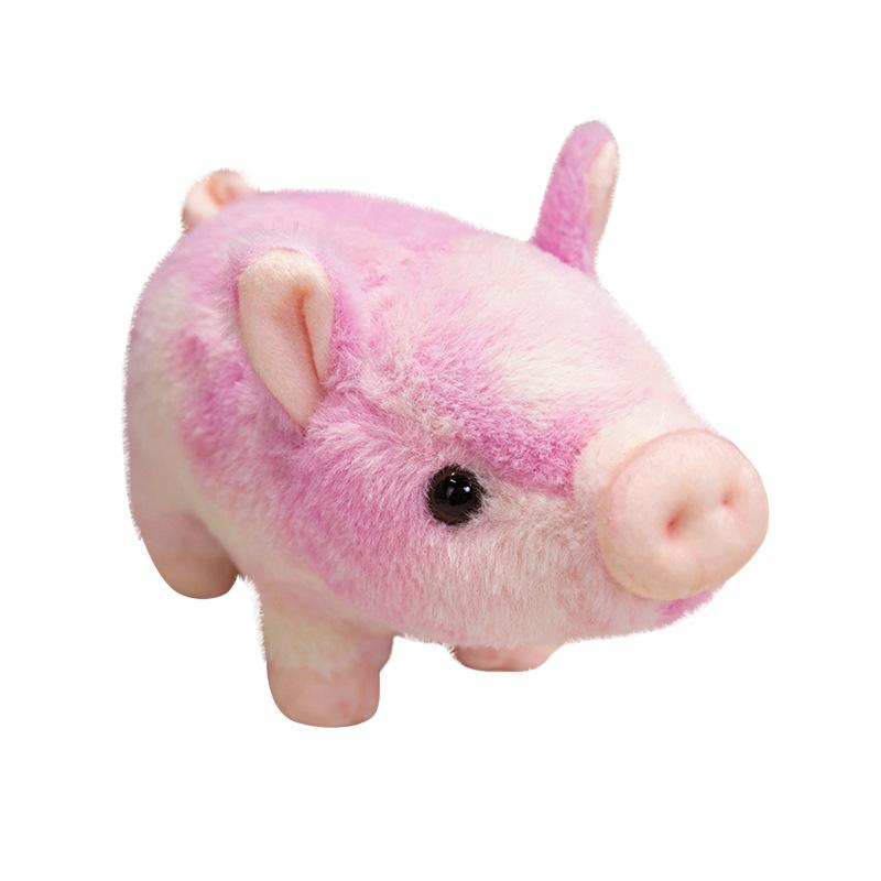 Cute Simulation Piglet Pig Doll Plush Toy Sow Zodiac Pig Doll Children Accompany Soothing Doll