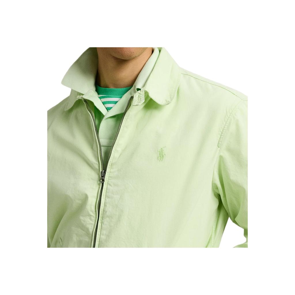 Polo Ralph Lauren Bayport Mineral Dyed Plain Long Sleeve Jacket Men Jacket Leaf 710961831-001