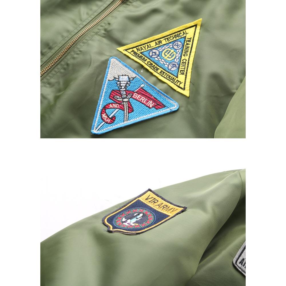 New Spring And Autumn Large Size Men'S Sports Casual Stand-Up Collar Jacket Ma01 Pilot Men'S Baseball Uniform