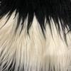 [USED] Excellent Condition DIESEL Faux Fur Coat In Black and White