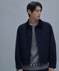 Shift.G Brushed Cotton Trucker Jacket Navy