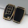 TPU Soft Rubber Key Cover for SsangYong Korando/Rexton - Ideal for Cross-Border Exports to Korea