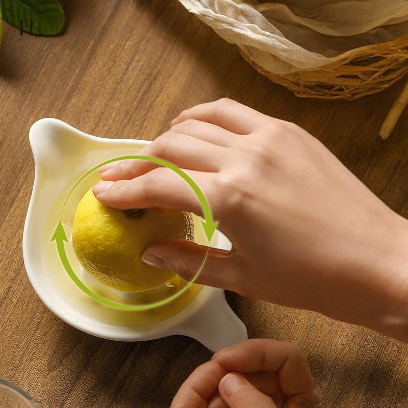 New Manual Juicer, Household Orange Juice Cup, Ceramic Juicer, Lemon Juicer, Kitchen Small Tools and Accessories